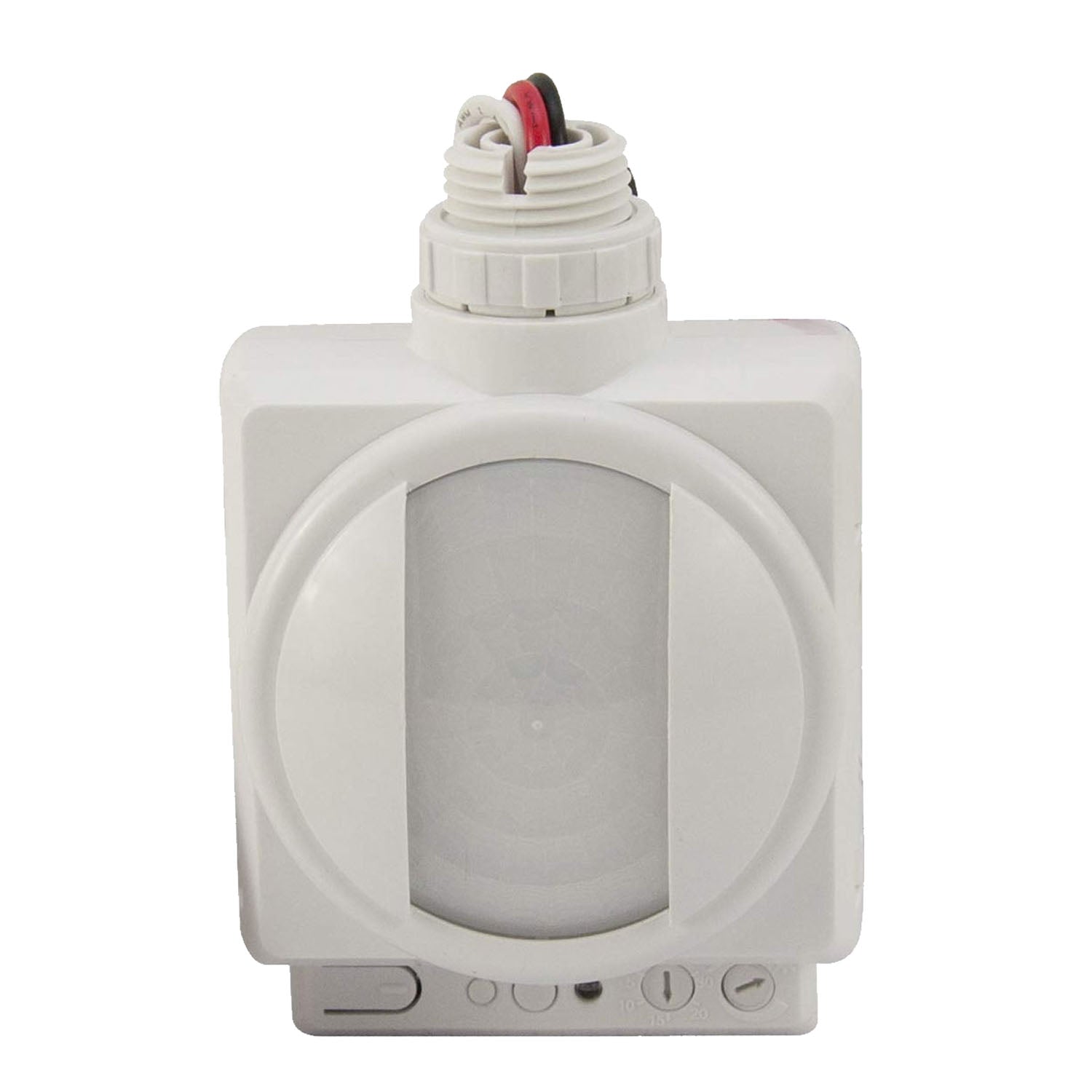 PIR 360º High Bay Occupancy Sensor with Lens + Isle Masking, 120-347VAC, White