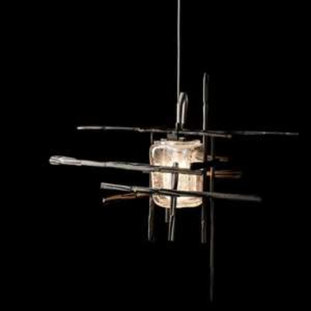 Tura 16 in. Armed Sconce Seeded Glass - Bees Lighting