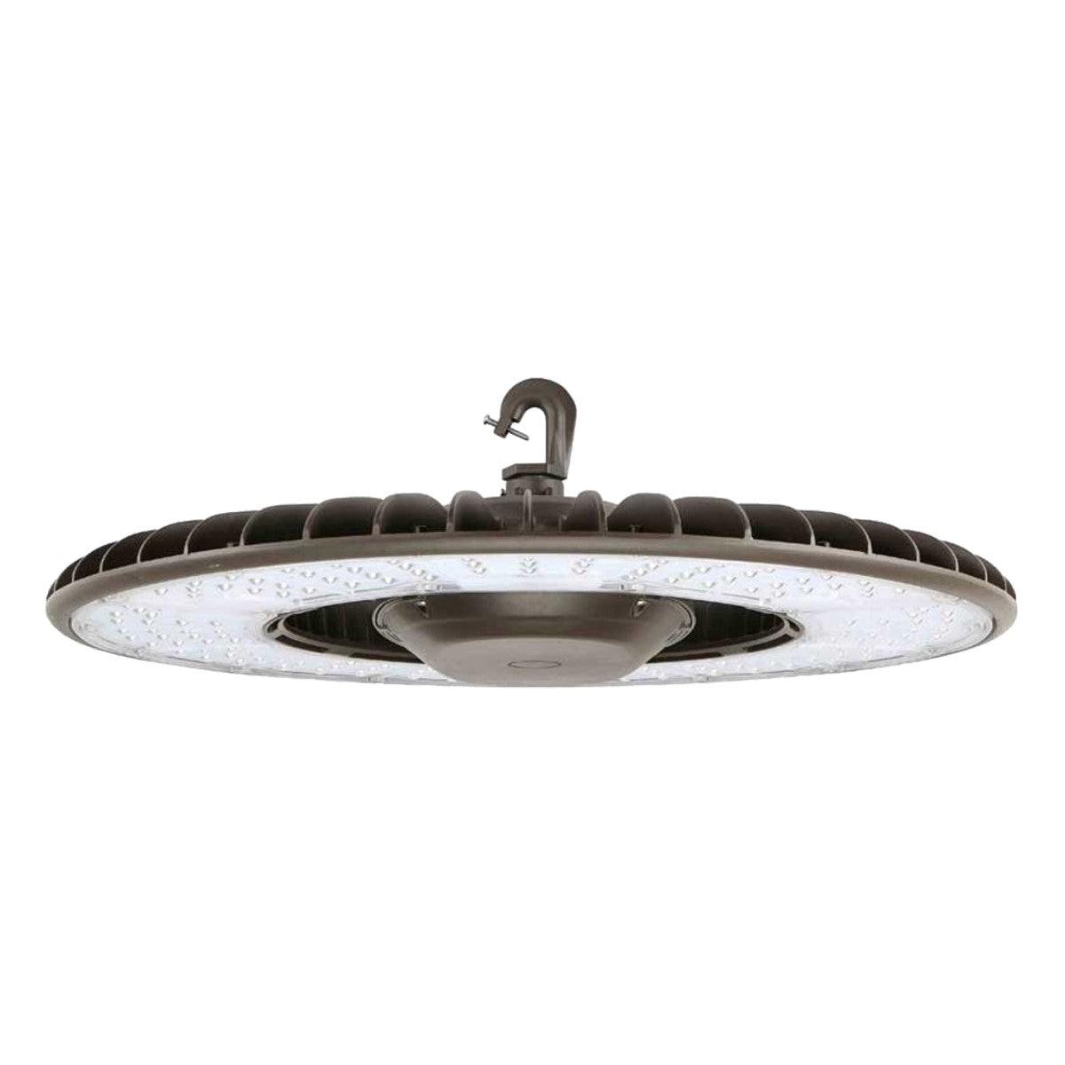 Industrial Round High Bay LED Light, 340 Watts Adjustable, 62000 Lumens, 5000K, 347/480V - Bees Lighting