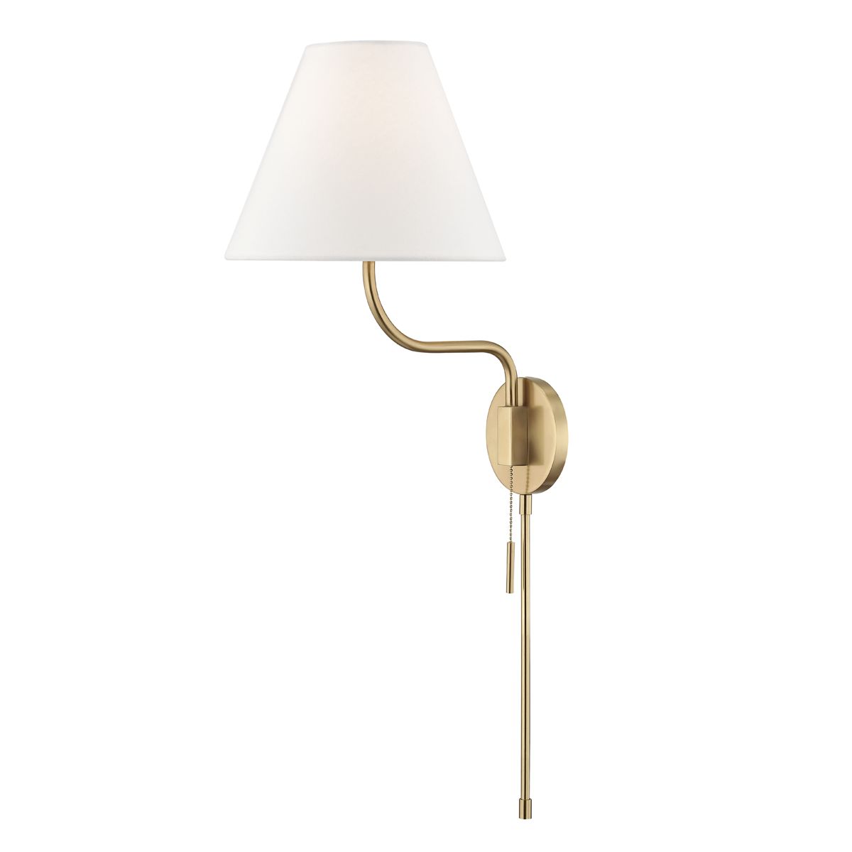 Patti Contemporary Wall Lamp Gold finish