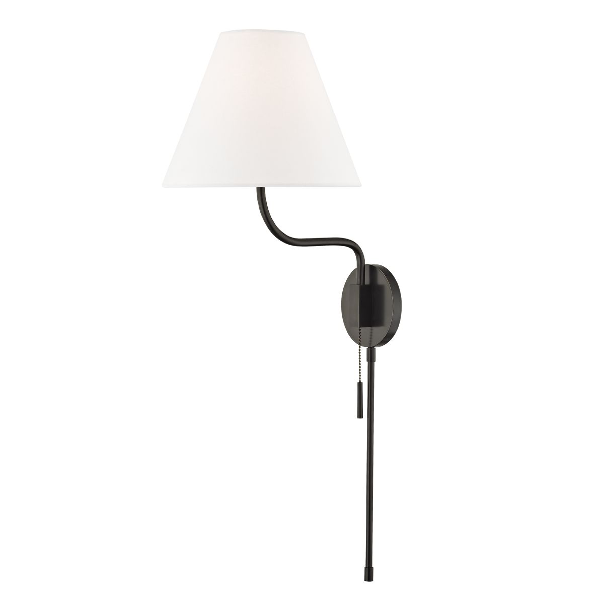 Patti Contemporary Wall Lamp Bronze finish