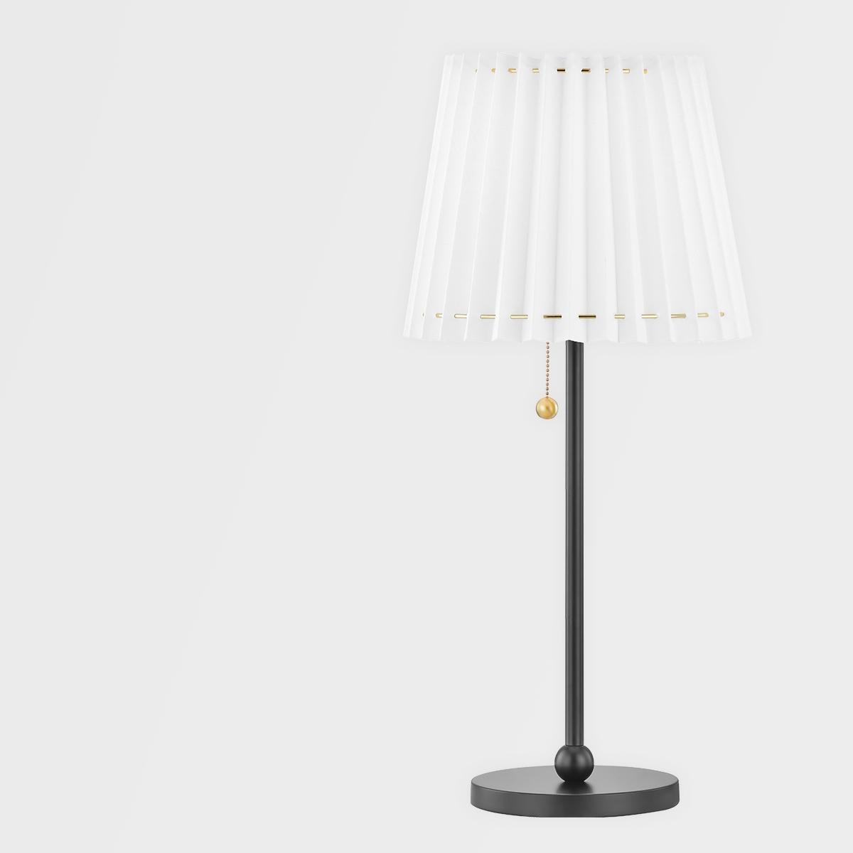 Demi Table Lamp Soft Black Finish - Bees Lighting