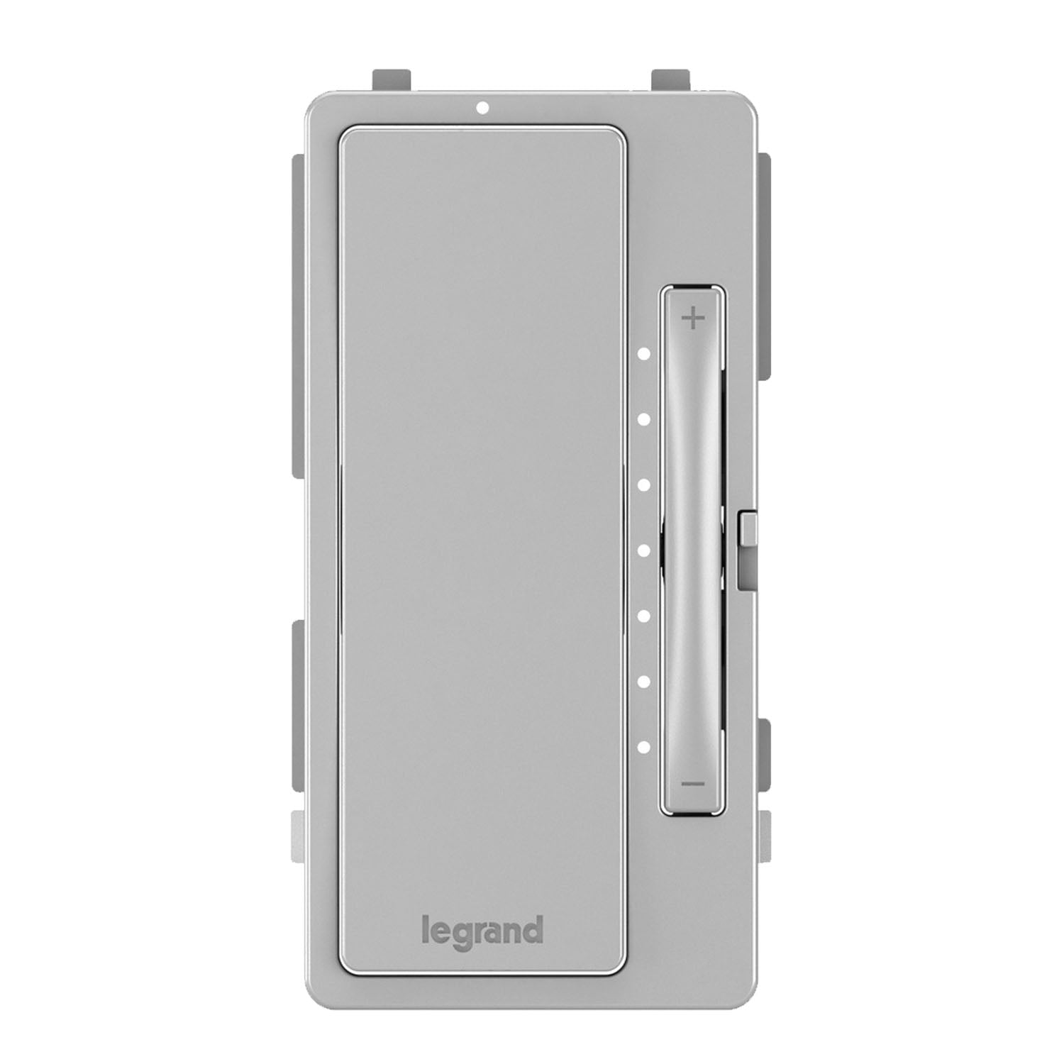 Radiant Interchangeable Face Cover for Multi-Location Master Dimmer, Gray