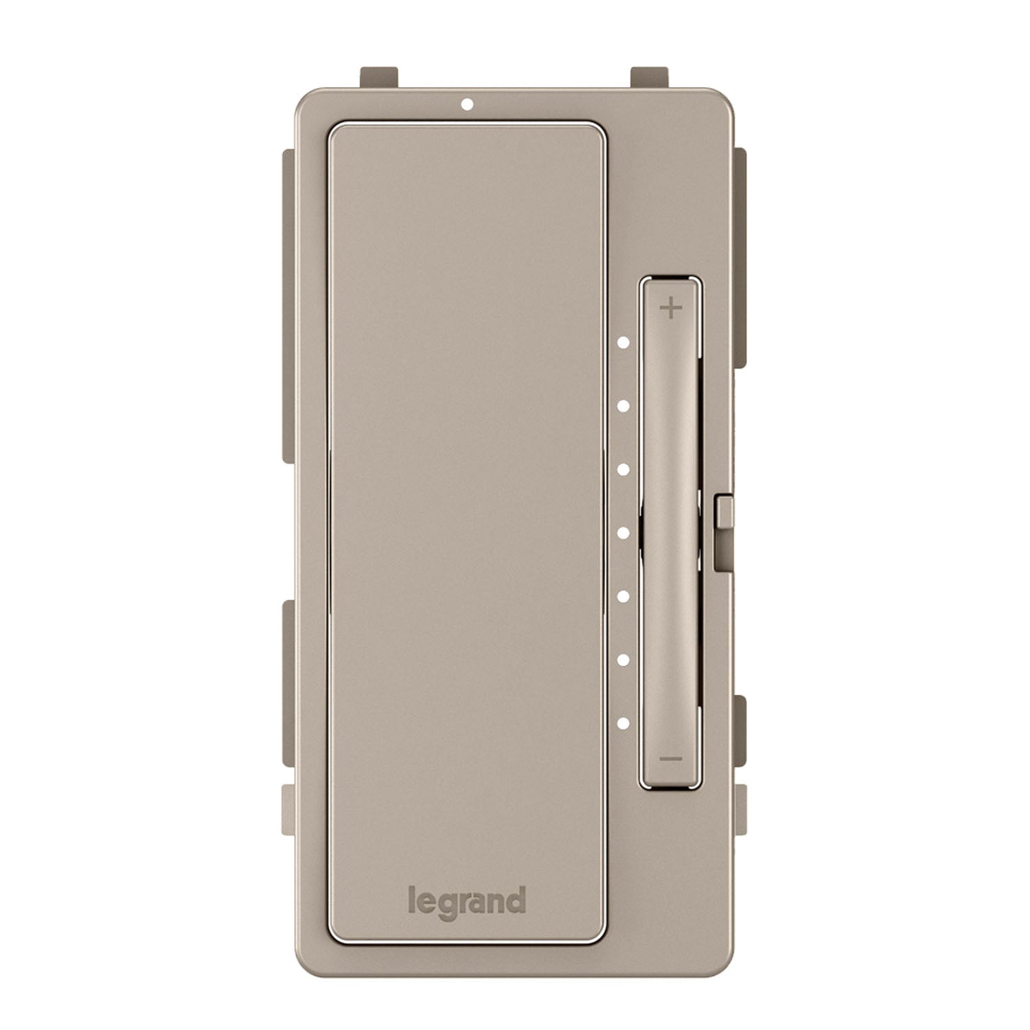 Radiant Interchangeable Face Cover for Multi-Location Master Dimmer, Nickel