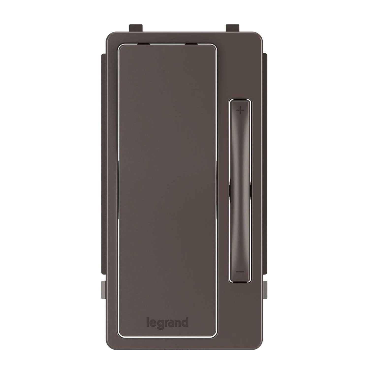 Radiant Interchangeable Face Cover for Multi-Location Remote Dimmer, Brown