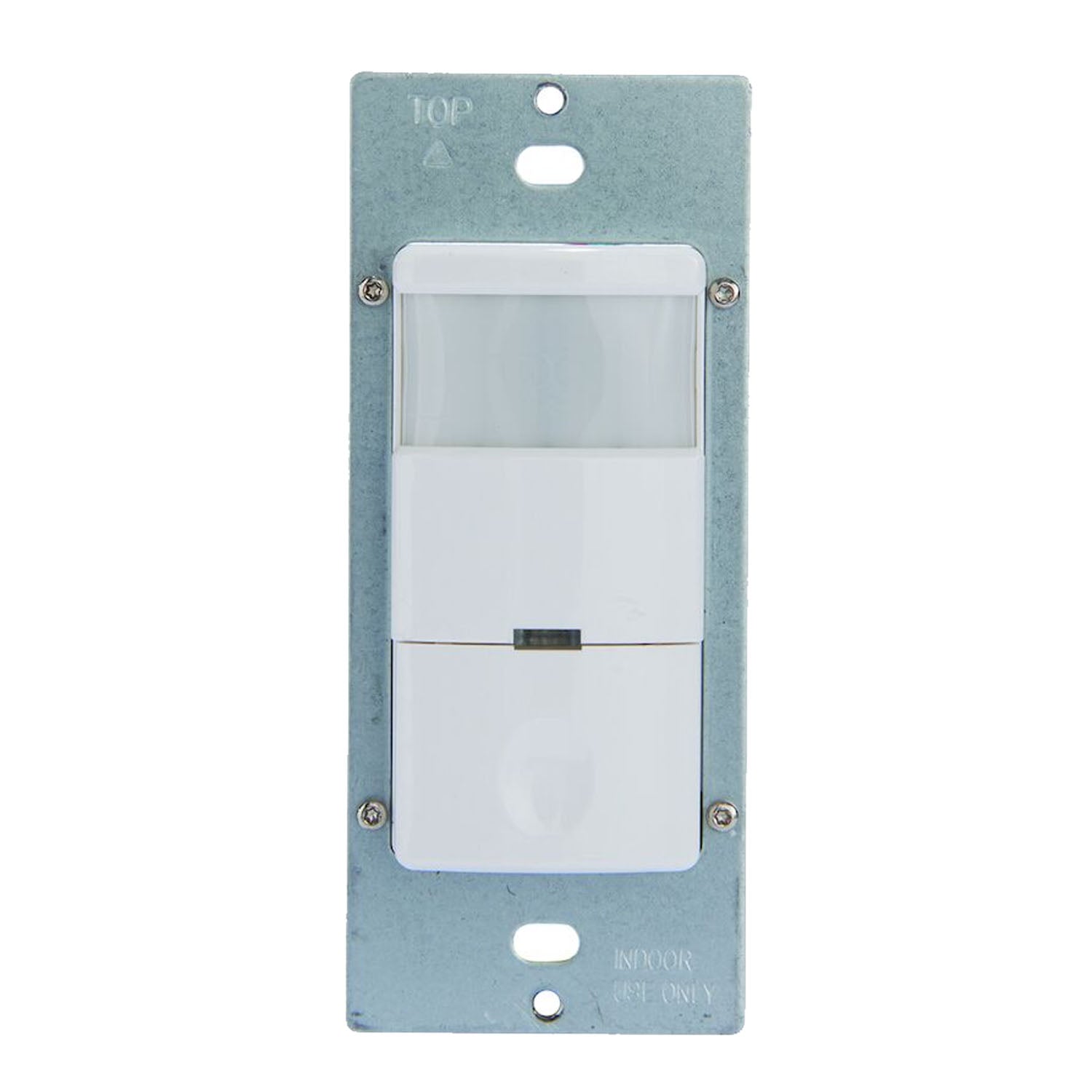 IOS Series 800-Watt In-Wall PIR Occupancy/Vacancy Sensor Switch Decorator 180-Degree Coverage White