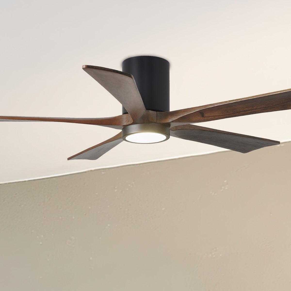 Irene 5-Blade 52" LED Hugger Ceiling Fan - Bees Lighting