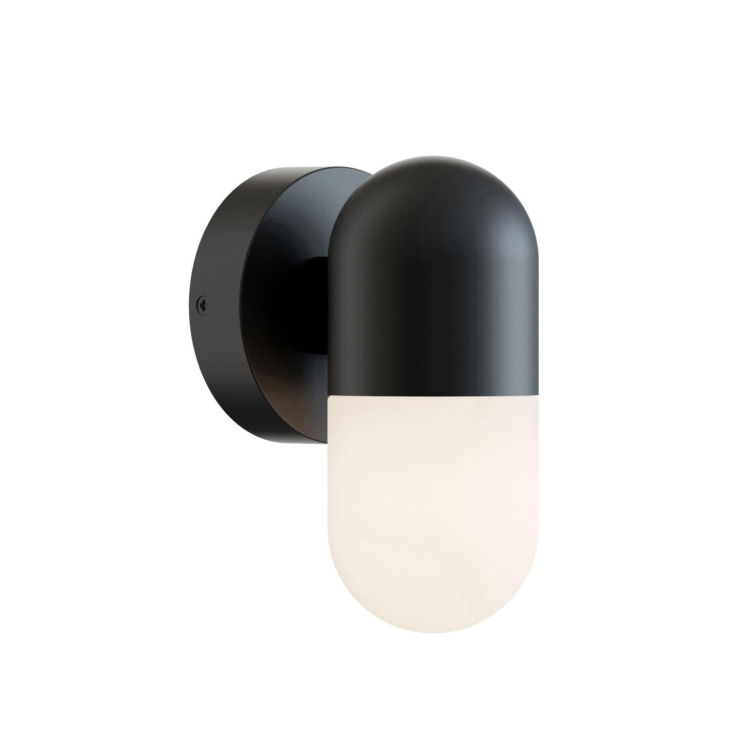 Irvine 8'' LED Outdoor Wall Sconce, Black Finish