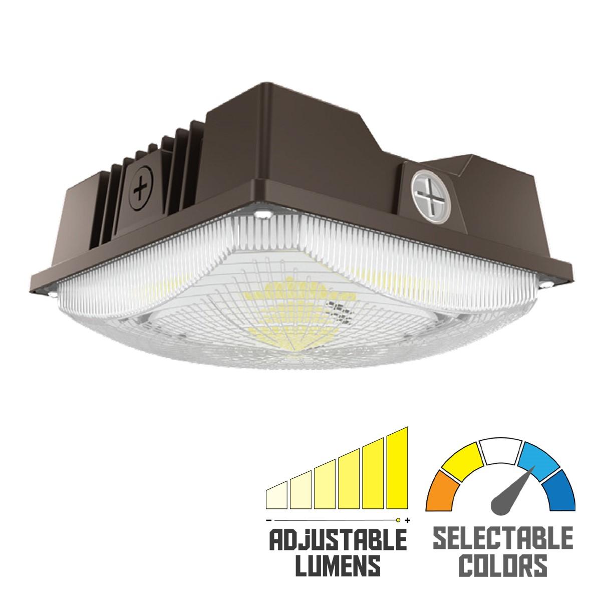 Keystone XFIT LED Square Canopy Light Fixture