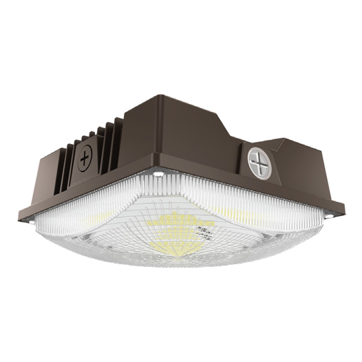 LED Parking Garage Light With Photocell, 3500 Lumens, 15/25 Watts, 30K/40K/50K, 120-277V