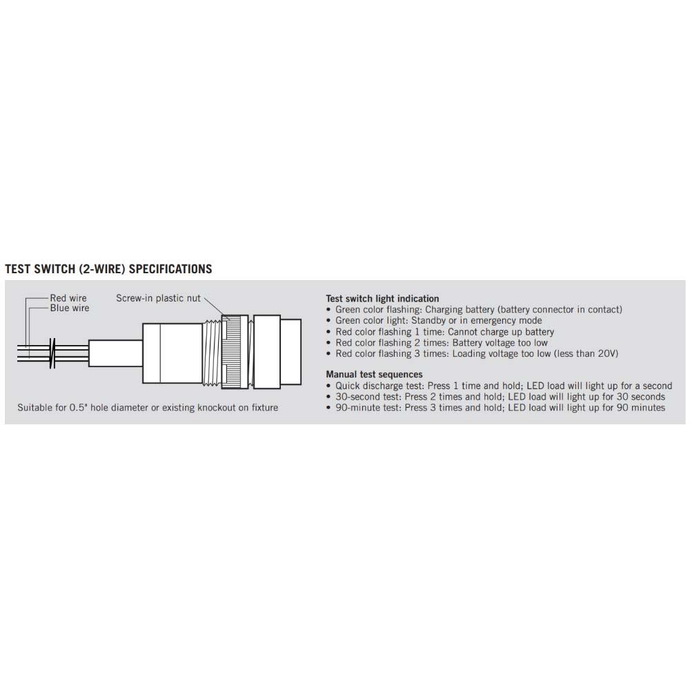 LED Emergency Drivers, 20 Watts, 20-60V DC Output, 2000 lumens, Self Diagnostics, Dual Flex - Bees Lighting