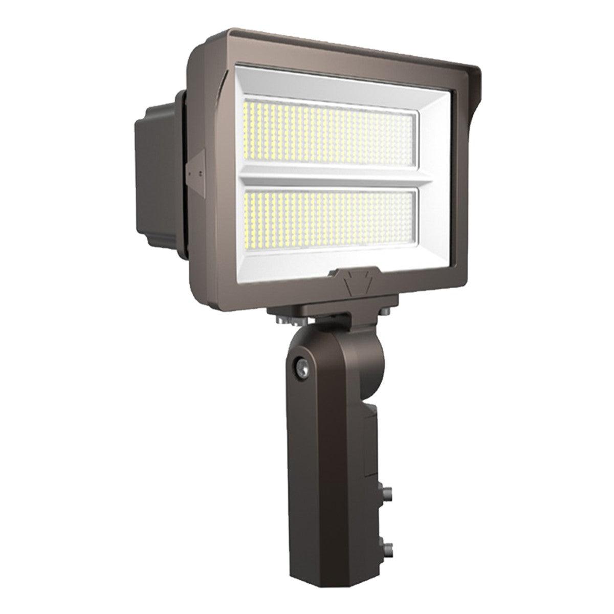 LED Flood Light With Photocell, 100/140 Watts, 20000 Lumens, 30K/40K/50K, 120-277V, 6H x 6V - Bees Lighting