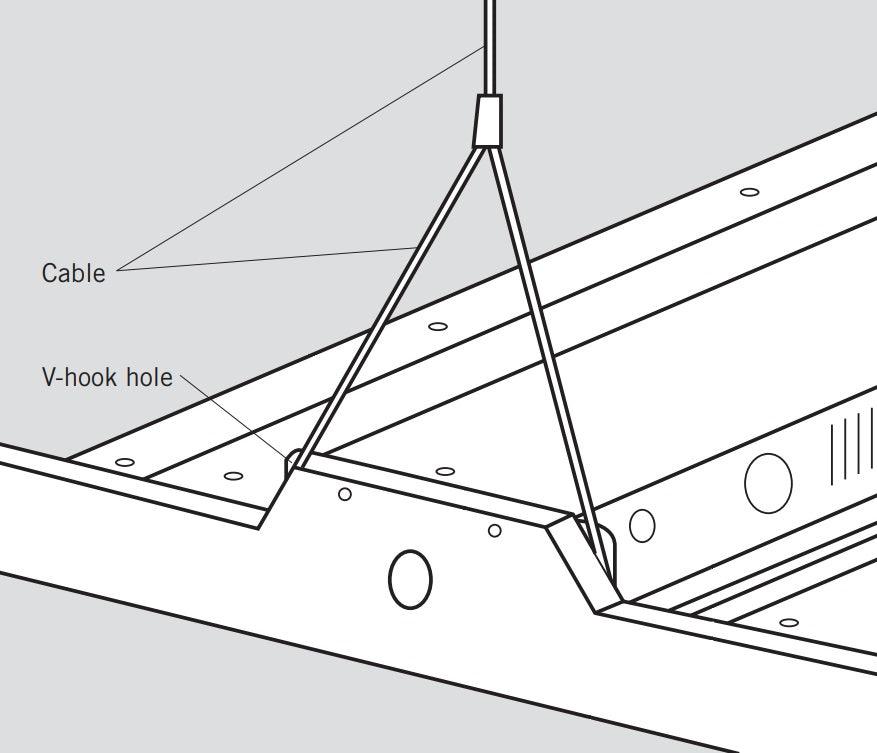 Aircraft Cable Hanging Kit - Bees Lighting