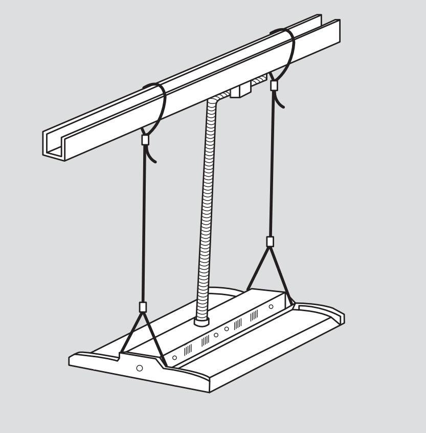 Aircraft Cable Hanging Kit - Bees Lighting