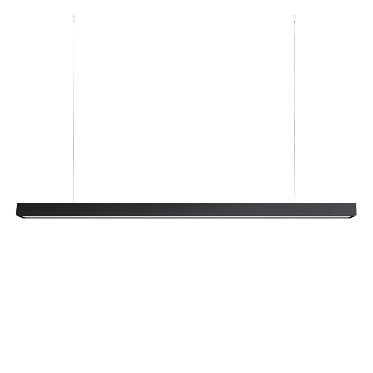 8ft LED Linear Light, 80W, 10400 Lumens, 5 CCT Selectable, Black, 120-277V