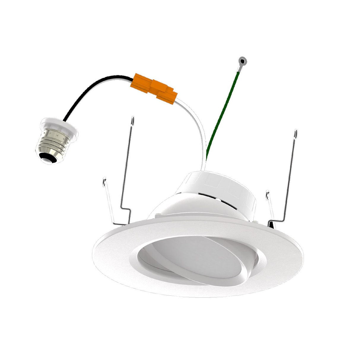 Aviva Gimbal 6" LED Recessed Can Light, 11 Watts, 1100 Lumens, 27K|30K|35K|40K|50K