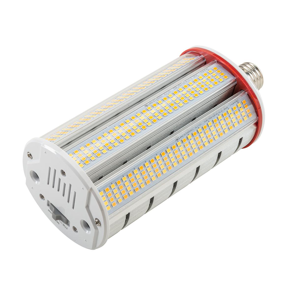 Wall Pack Retrofit LED Lamp, 27W|36W|45W, 7000 Lumens, Selectable CCT, EX39 Mogul, 120-277V - Bees Lighting