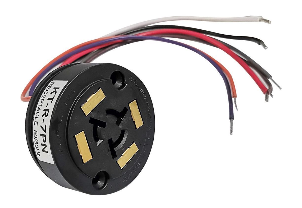 NEMA Type 7-Pin Receptacle And Shorting Cap - Bees Lighting