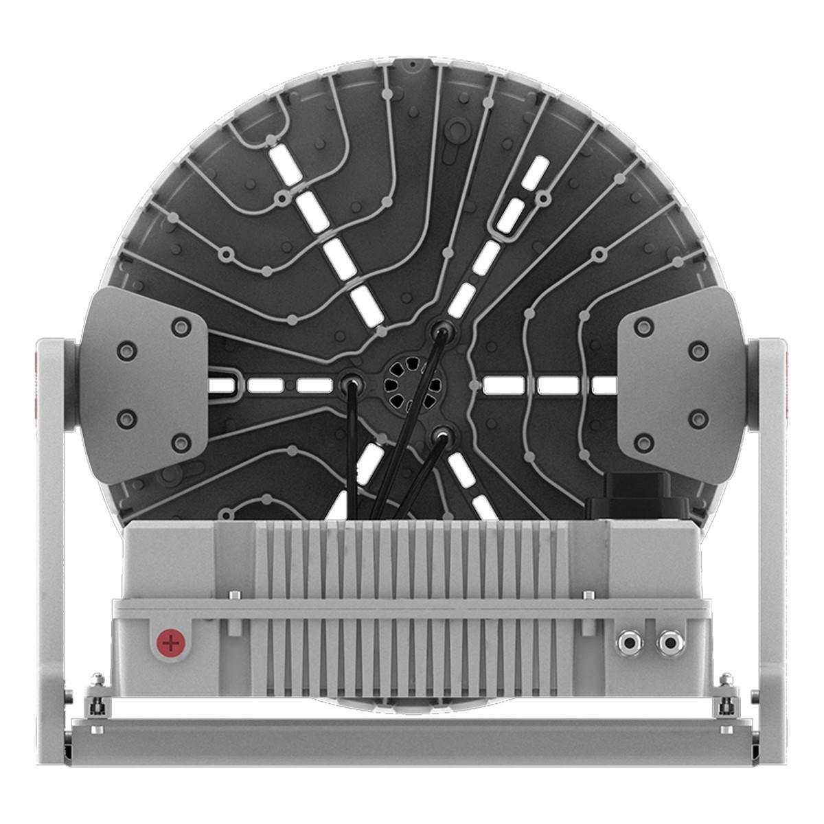 LED Sports Flood Light, 750 Watts, 105000 Lumens, 5000K, 120-277V, Trunnion Mount - Bees Lighting