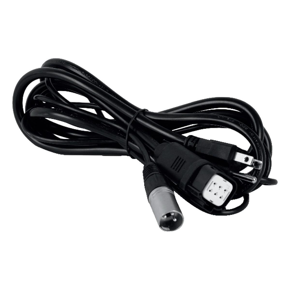 6ft DMX Input Cord 3-Pin XLR Connector For Keystone Wall Washer To Control 3rd Party DMX Controller - Bees Lighting