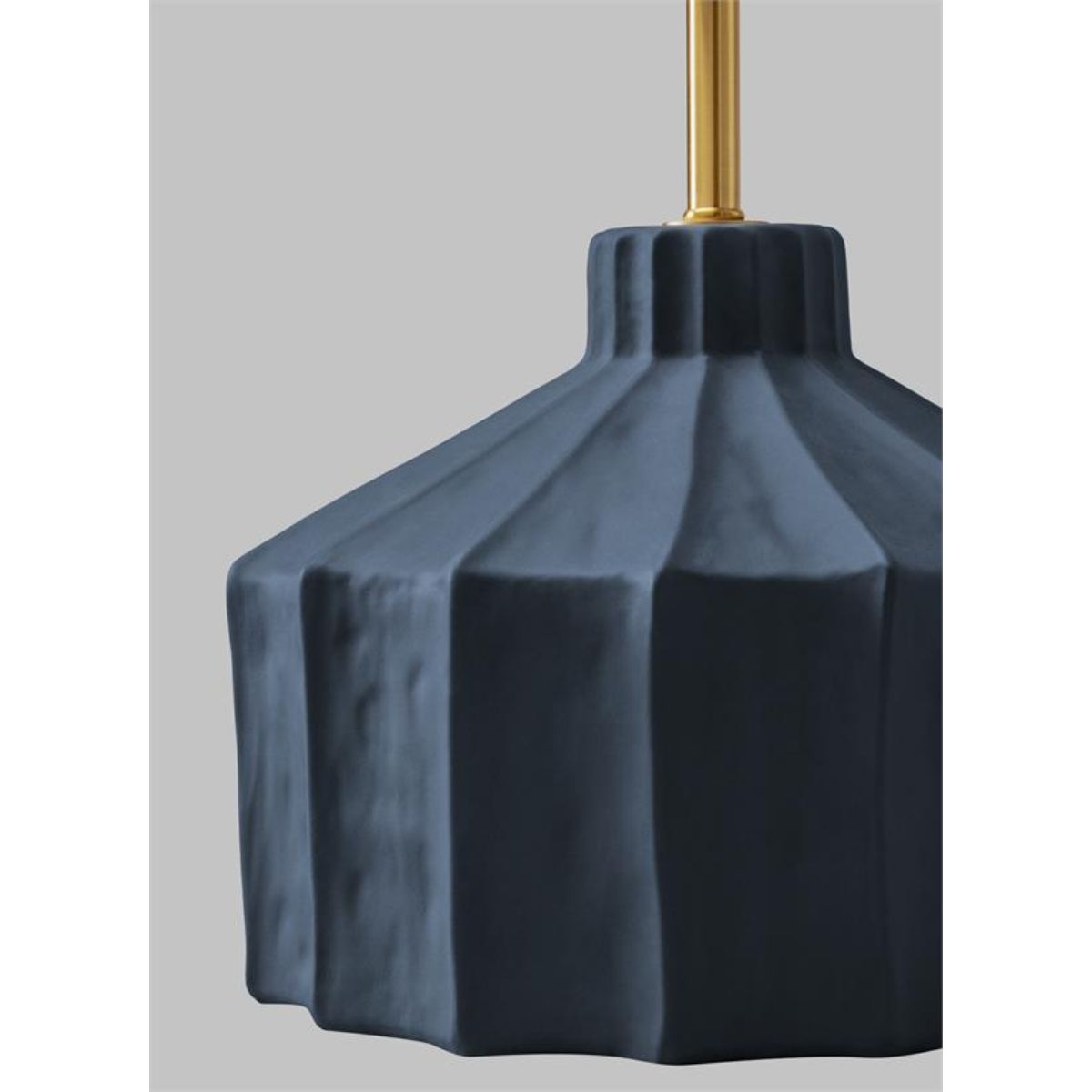 Veneto Medium Table Lamp Matte Medium Blue Wash Finish