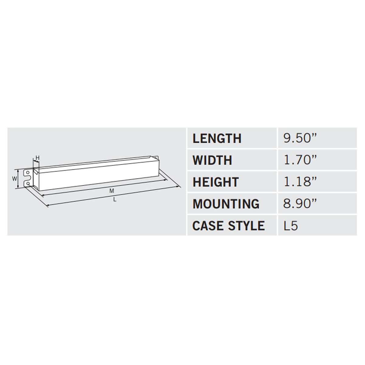 100 Watts, 24VDC Constant Voltage LED Driver, 120-277V Input