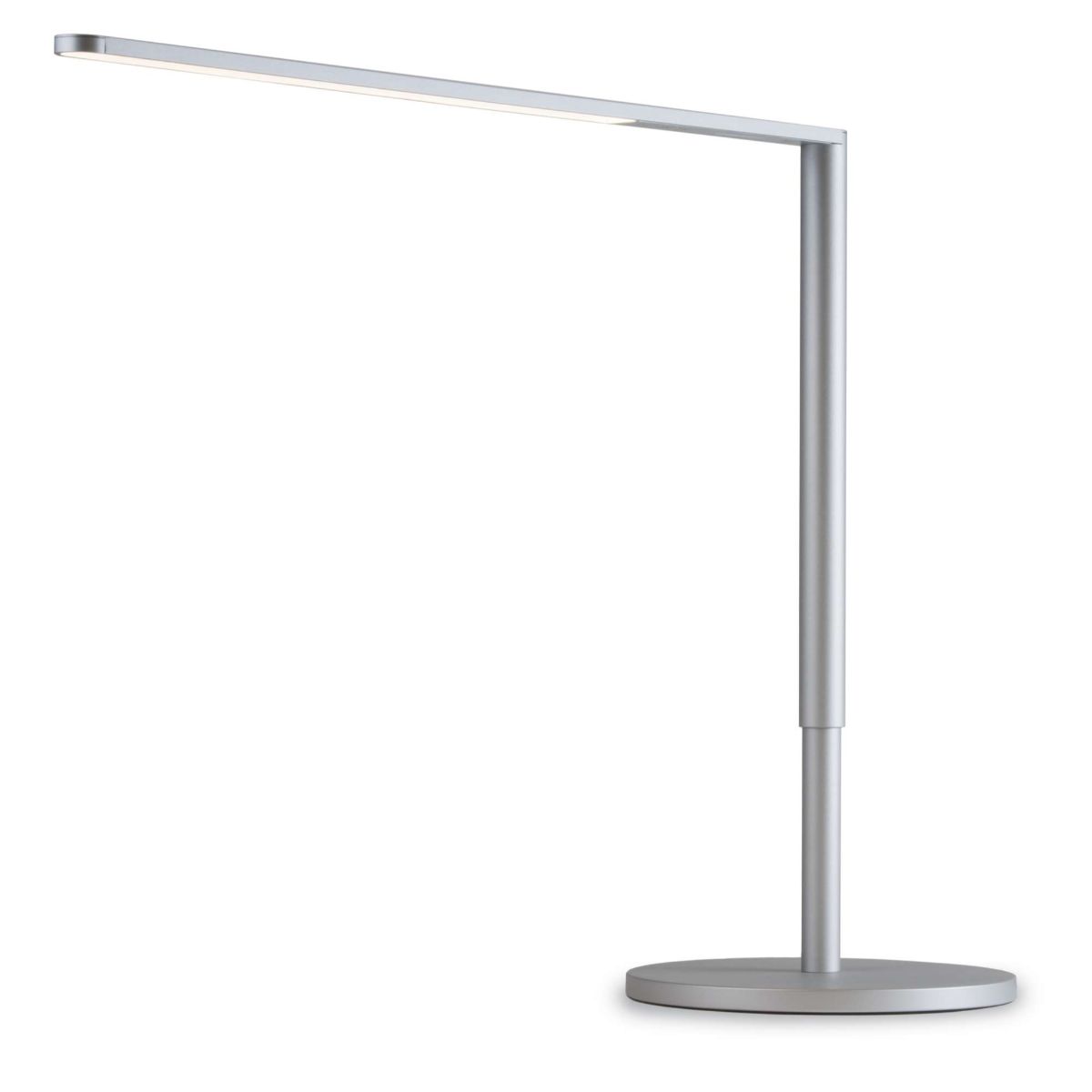 Lady7 Silver Contemporary LED Desk Lamp and USB Port