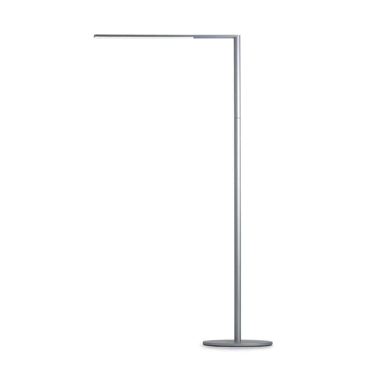 Lady7 Silver Contemporary LED Floor Lamp with USB Port