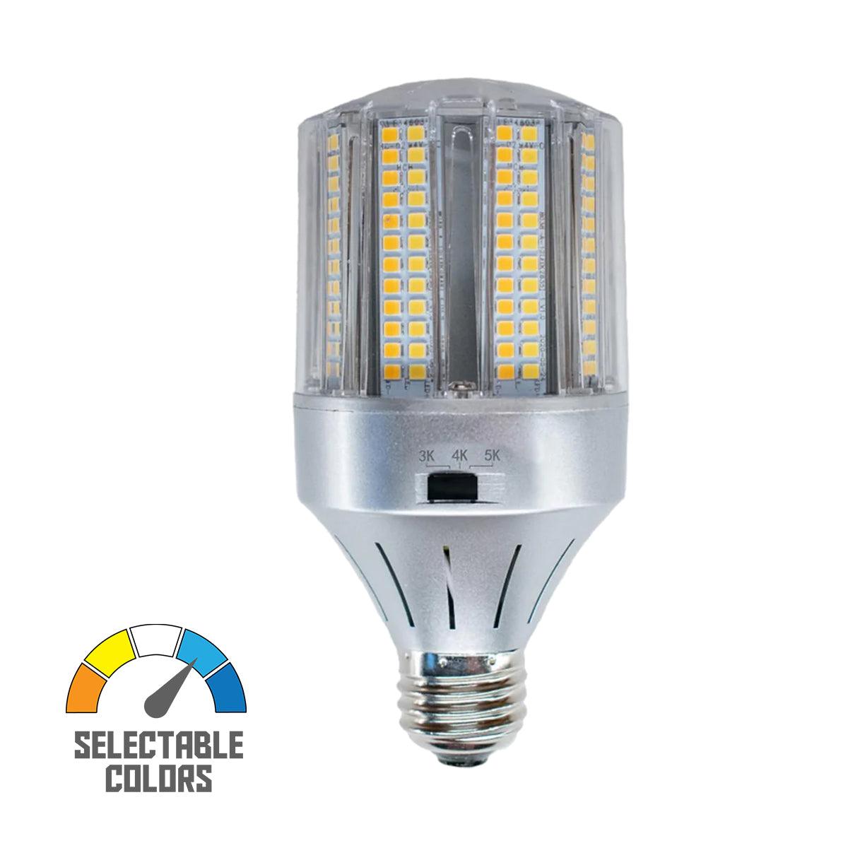 Bollard Retrofit LED Lamp, 14 Watts, 2000 Lumens, 30K|40K|50K, E26 Base, 120-277V - Bees Lighting