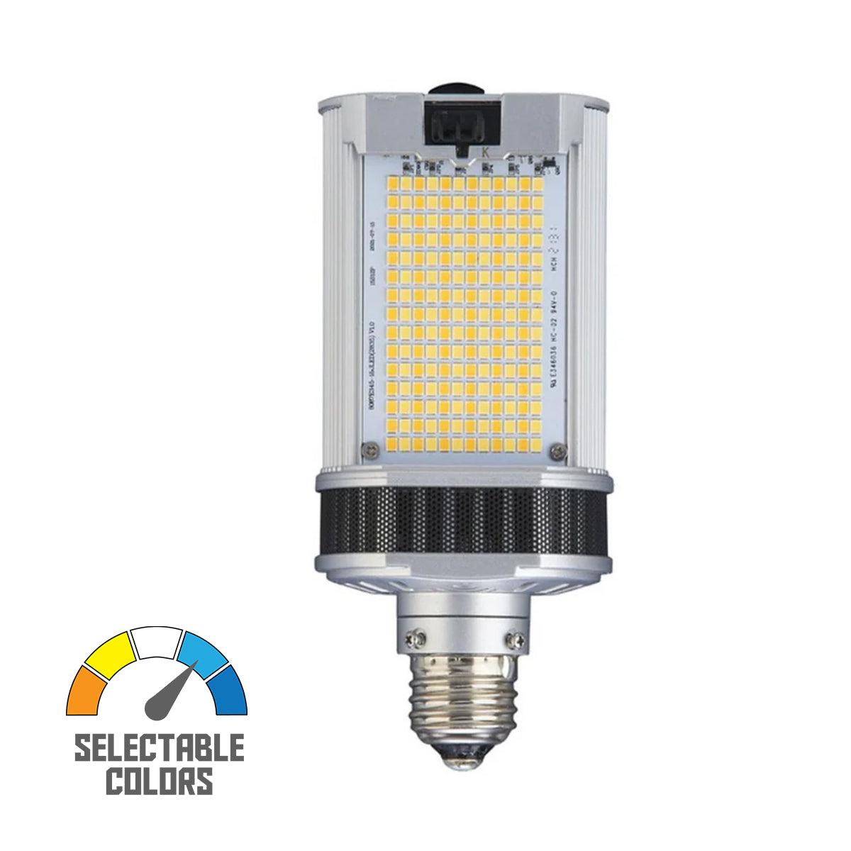 Shoe Box Retrofit LED Lamp, 110 Watts, 15700 Lumens, 30K|40K|50K, EX39 Mogul Base, 120-277V - Bees Lighting