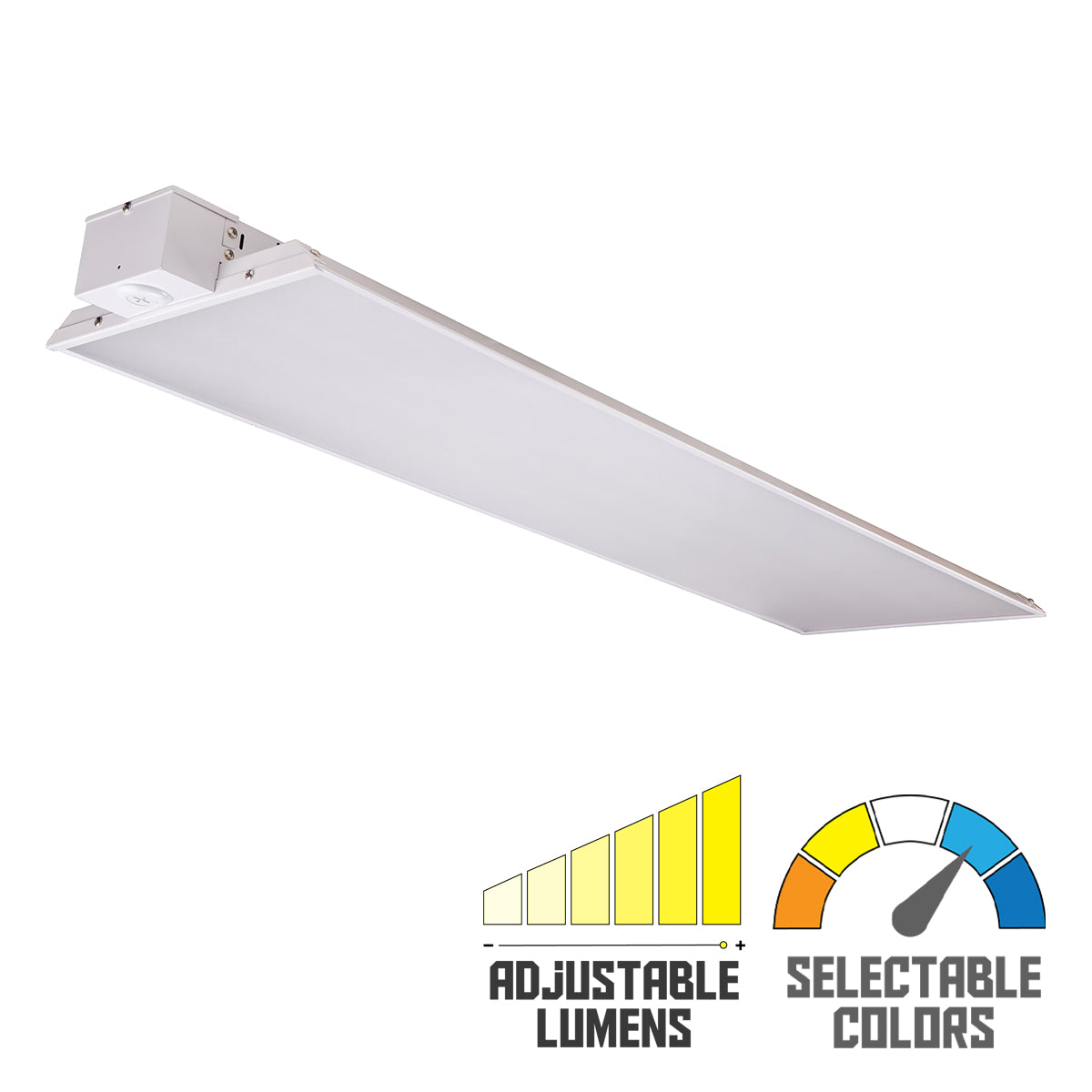 Linear High Bay LED Light, 260/280/300/320W, 48000lm, 4000K/5000K, 120-347V