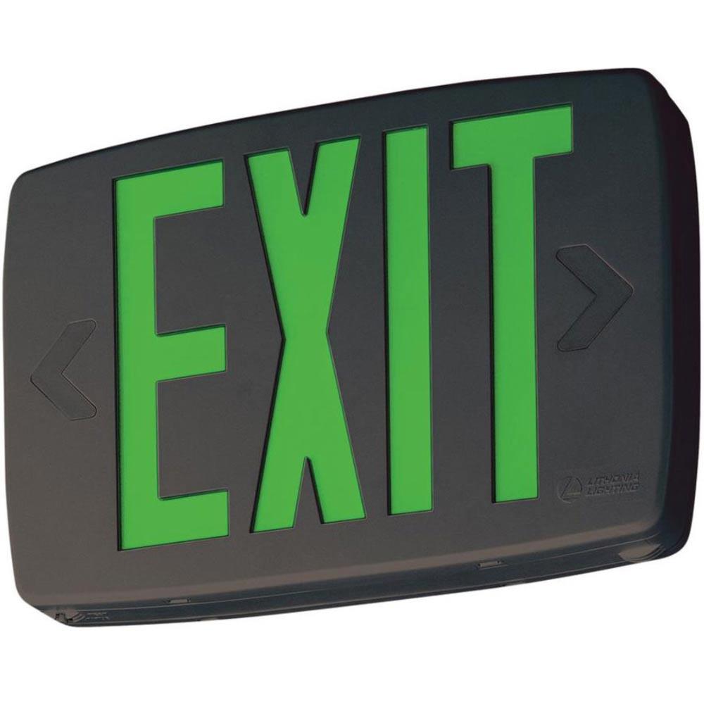 Lithonia LQM S 3 G 120/277 EL N M6, LED Exit Sign 120/277V with Battery ...