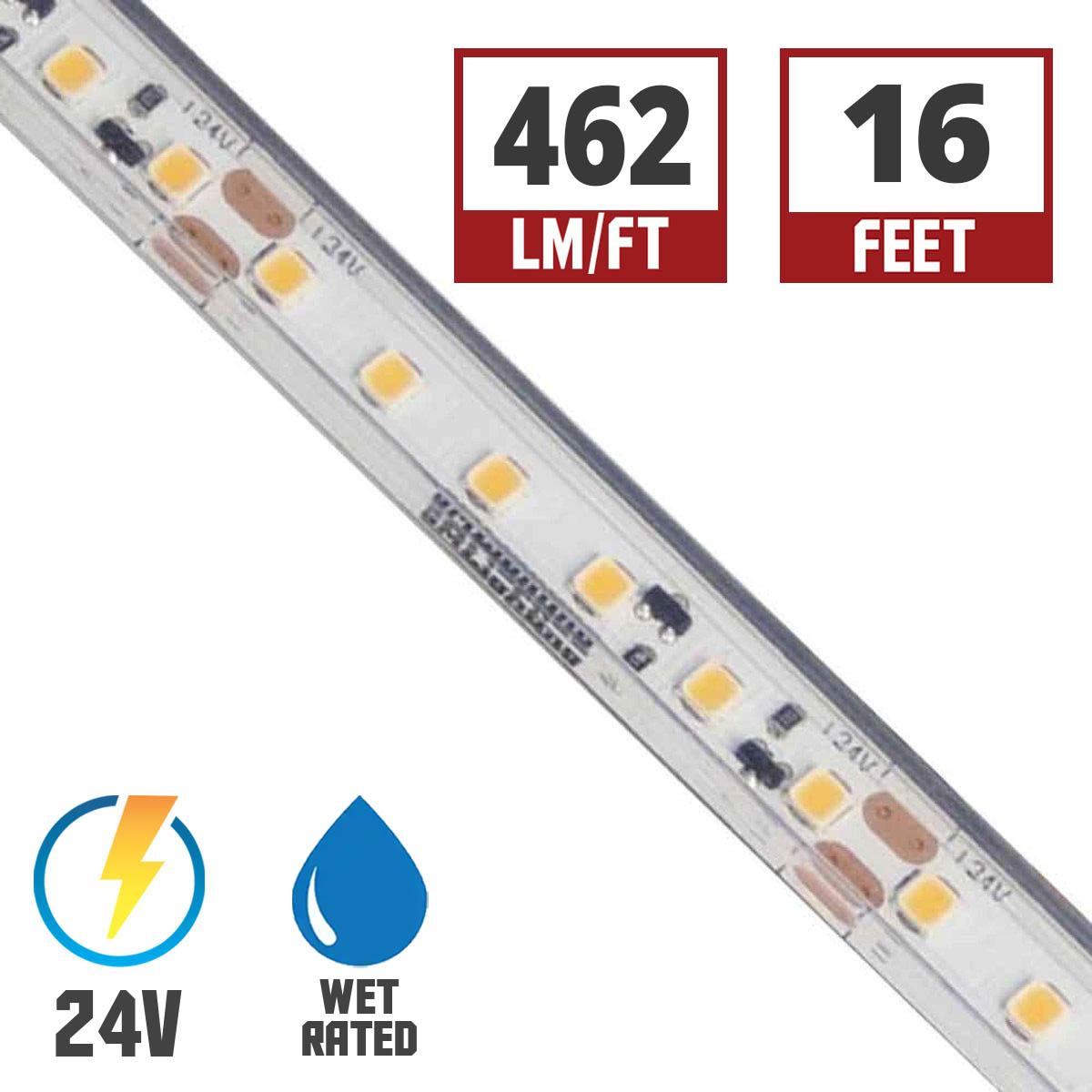 GM Lighting LTR-P-WP-24V-5.8W-35K-16 - LTR-P Pro Wet Location LED Tape ...