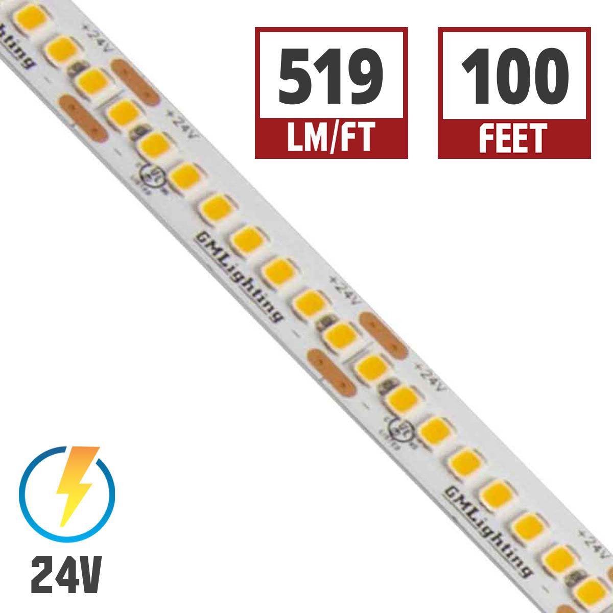 GM Lighting LTR S Spec LED Strip Light 510 Lumens per Ft 5.8