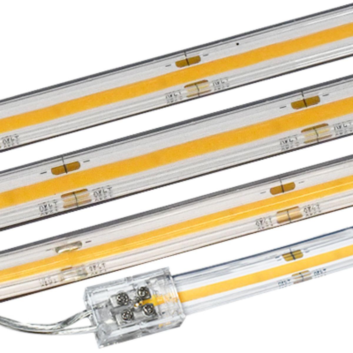 LTR-S Spec COB Wet Location LED Strip Light, 16ft Reel, 3000K, 127 Lumens per Ft, 24V - Bees Lighting