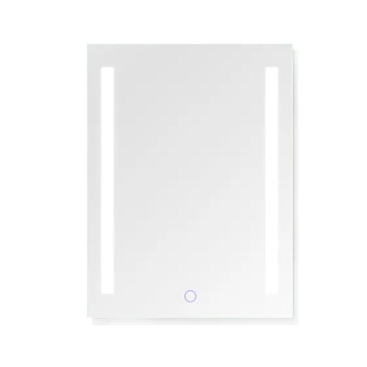 Catella 24 In. X 34 In. Tri-color LED Wall Mirror With Touch On/Off Dimmer Function - Bees Lighting