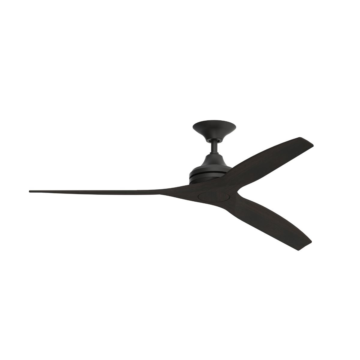 Spitfire Black 60 in. Ceiling Fan Motor, Blades Sold Separately