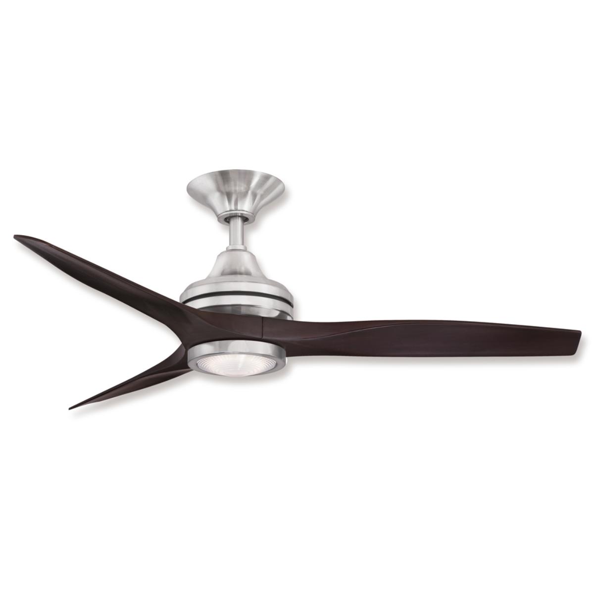 Spitfire Brushed Nickel 48 in. Ceiling Fan Motor, Blades Sold Separately