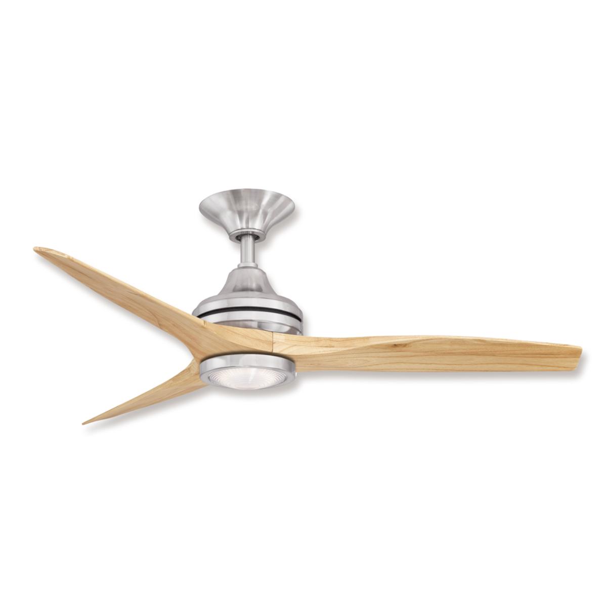 Spitfire Brushed Nickel 48 in. Ceiling Fan Motor, Blades Sold Separately