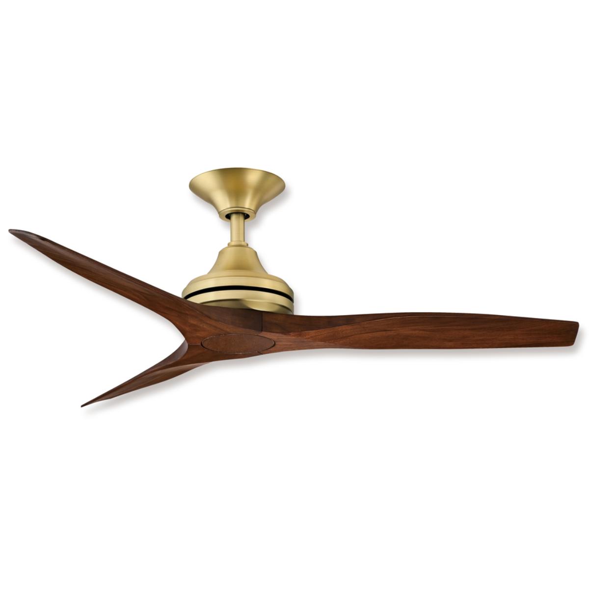 Spitfire Brushed Brass 48 in. Ceiling Fan Motor, Blades Sold Separately