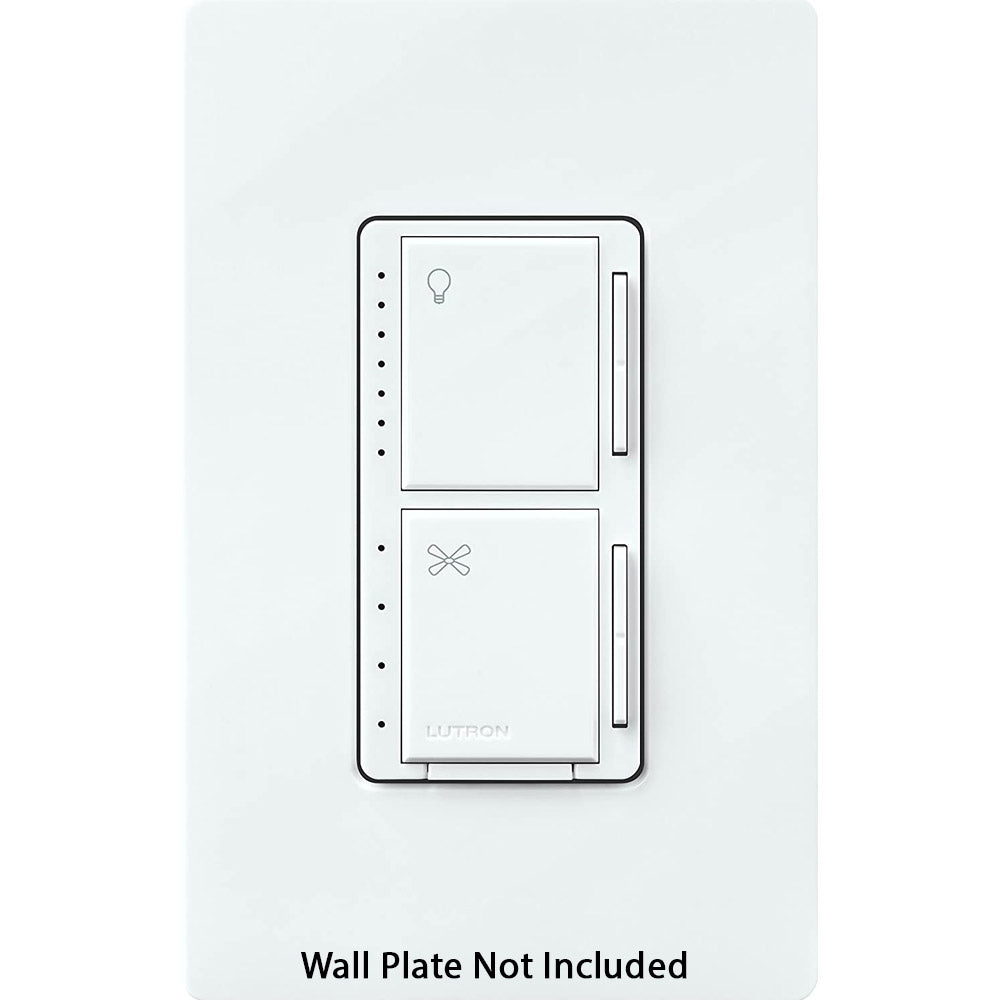 Lutron Maestro MACL LFQ 4 Speed Ceiling Fan Switch Dimmer Combo