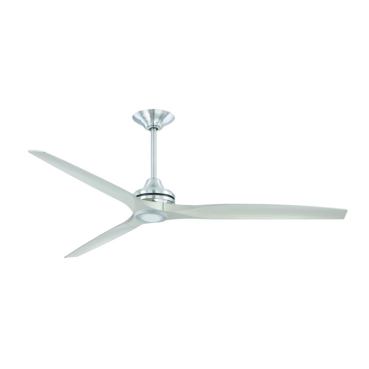 Spitfire DC Brushed Nickel 72 in. Ceiling Fan Motor, Blades Sold Separately