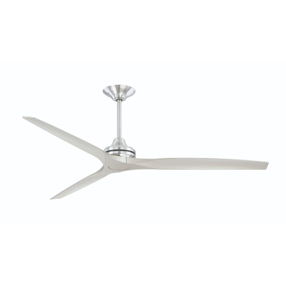 Spitfire DC Brushed Nickel 64 in. Ceiling Fan Motor, Blades Sold Separately