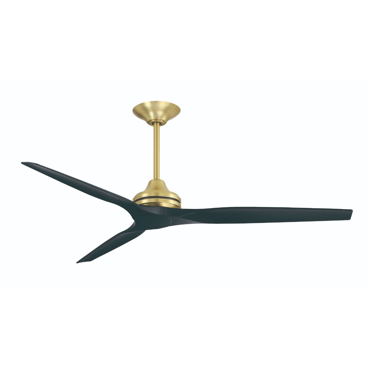 Spitfire DC Brushed Brass 64 in. Ceiling Fan Motor, Blades Sold Separately