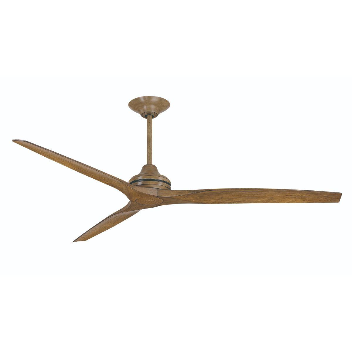 Spitfire DC Driftwood Ceiling Fan Motor with Remote, 64-72-84-96 in. Blades Sold Separately - Bees Lighting