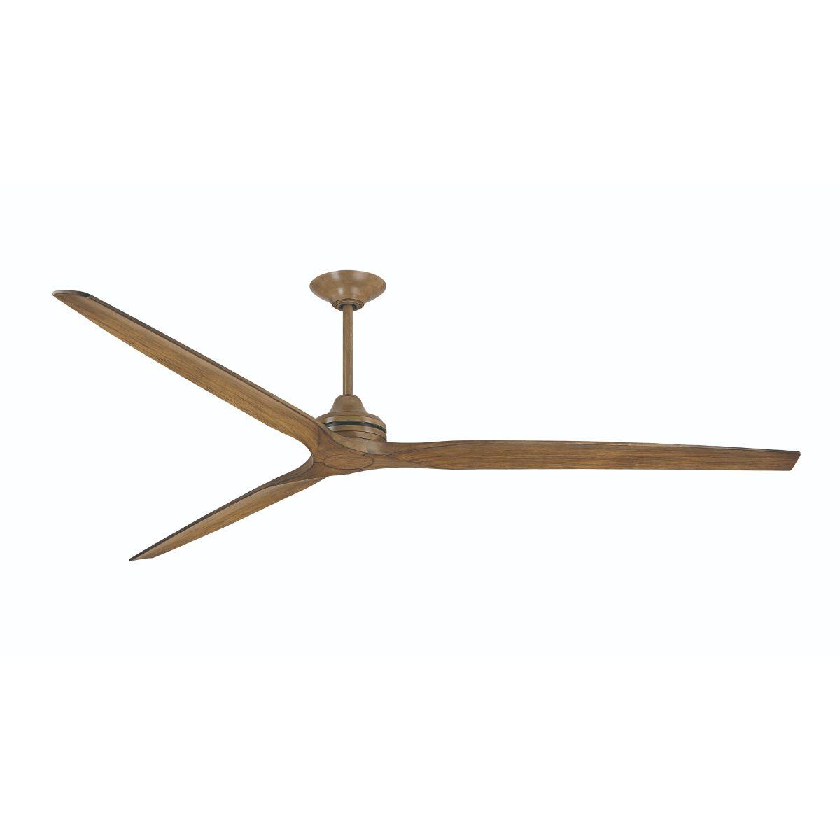 Spitfire DC Driftwood Ceiling Fan Motor with Remote, 64-72-84-96 in. Blades Sold Separately - Bees Lighting