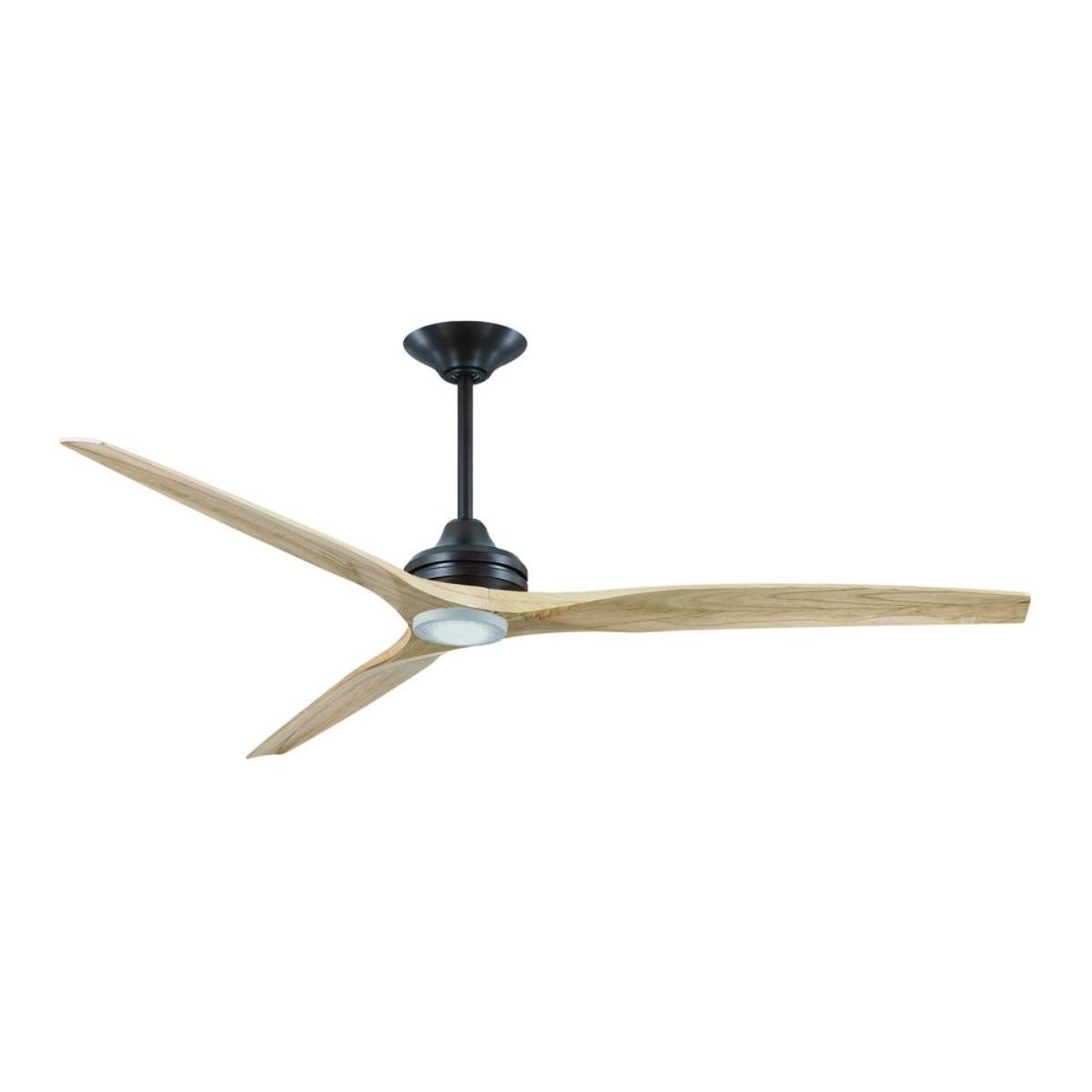 Spitfire DC Dark Bronze 72 in. Ceiling Fan Motor, Blades Sold Separately