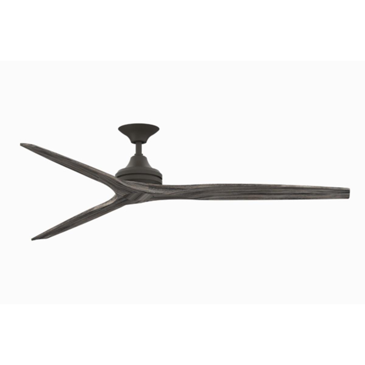 Spitfire DC Matte Greige 72 in. Ceiling Fan Motor, Blades Sold Separately