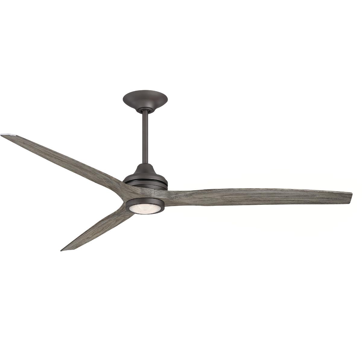 Spitfire DC Matte Greige 84 in. Ceiling Fan Motor, Blades Sold Separately