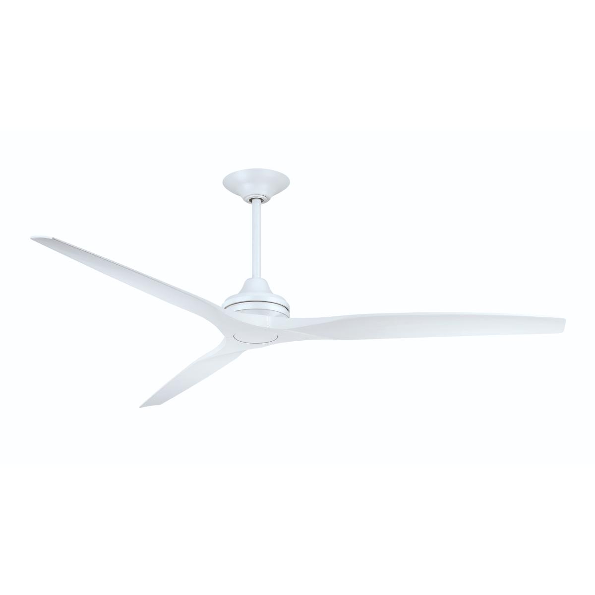 Spitfire DC Matte White 72 in. Ceiling Fan Motor, Blades Sold Separately